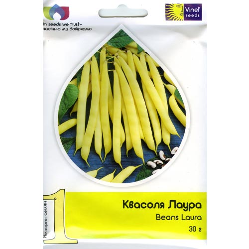 Квасоля спаржева Лаура Vinel seeds зображення 1 артикул 95586
