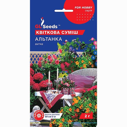 Квіткова суміш Альтанка GL Seeds артикул фото 1 Квіткова суміш Альтанка GL Seeds зображення 1 артикул 99455