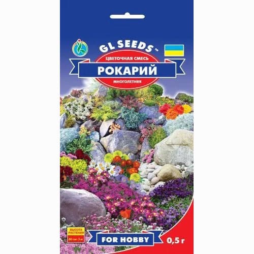 Квіткова суміш Рокарій GL Seeds артикул фото 1 Квіткова суміш Рокарій GL Seeds зображення 1 артикул 99459