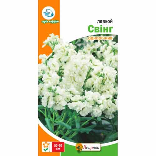 Левкой Свинг белый Яскрава рисунок 1 артикул 99785