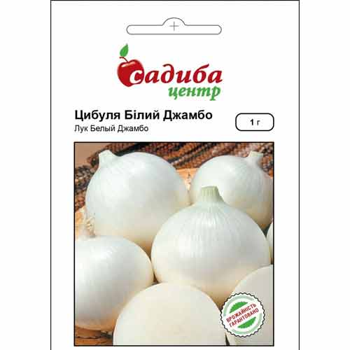Лук репчатый Белый Джамбо Садыба центр рисунок 1 артикул 89792