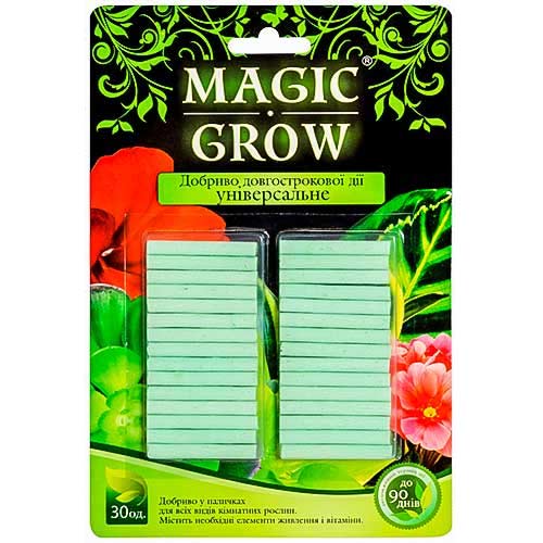 Добриво Magic Grow для кімнатних рослин універсальне артикул фото 1 Добриво Magic Grow для кімнатних рослин універсальне зображення 1 артикул 90758