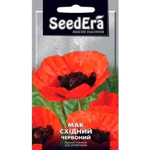 Мак східний червоний Seedera зображення 1 артикул 77043
