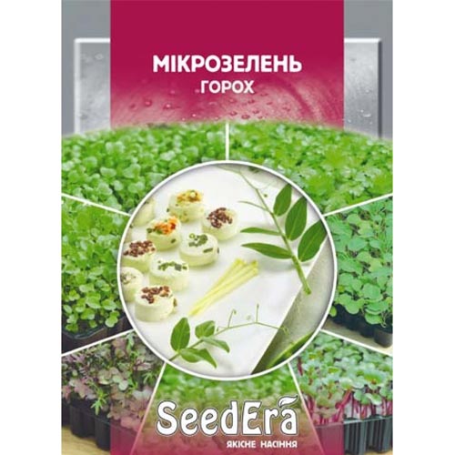 Микрозелень Горох Seedera рисунок 1 артикул 90019