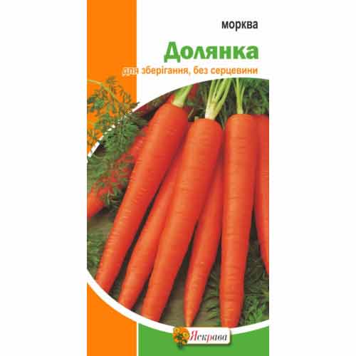 Морква Долянка Яскрава зображення 1 артикул 72343