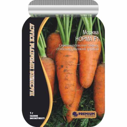 Морковь Норма F1 Яскрава рисунок 1 артикул 90486