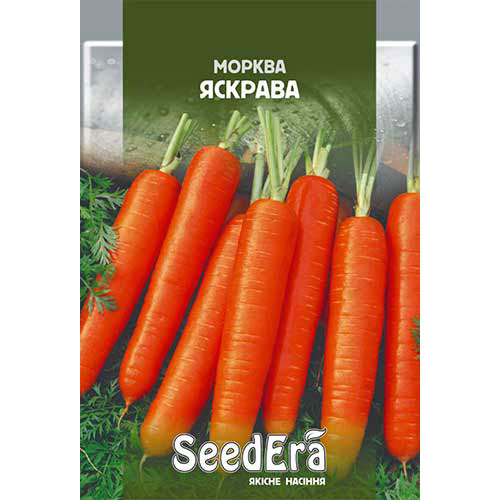 Морковь Яркая Seedera рисунок 1 артикул 90100