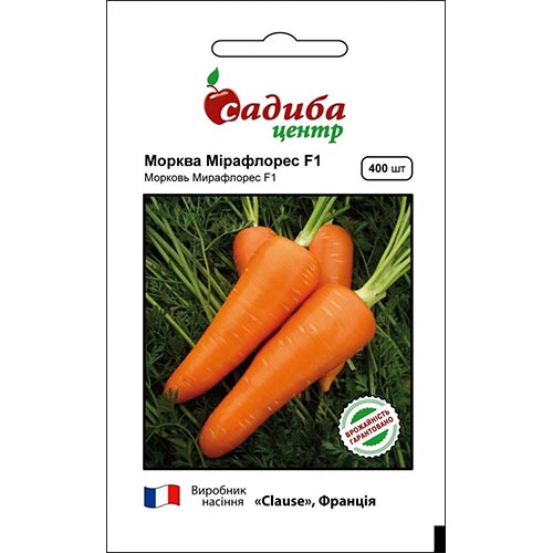 Морковь Мирафлорес F1 Садыба центр рисунок 1 артикул 95220