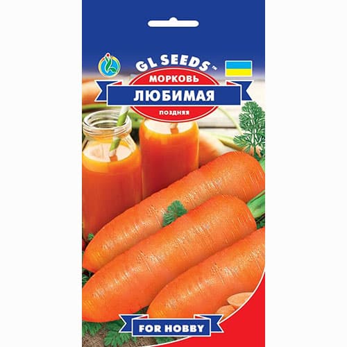 Морковь Любимая сладкая GL Seeds артикул фото 1 Морковь Любимая сладкая GL Seeds рисунок 1 артикул 99644