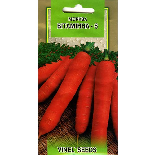 Морковь Витаминная Vinel seeds рисунок 1 артикул 95607