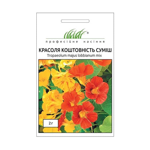Настурция ампельная Драгоценность, смесь окрасок Профессиональные семена рисунок 1 артикул 72275