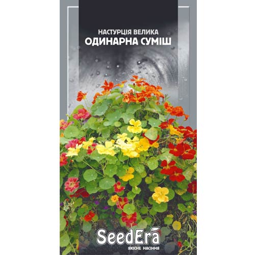 Настурція одинарна, суміш забарвлень артикул фото 1 Настурція одинарна, суміш забарвлень зображення 1 артикул 89957