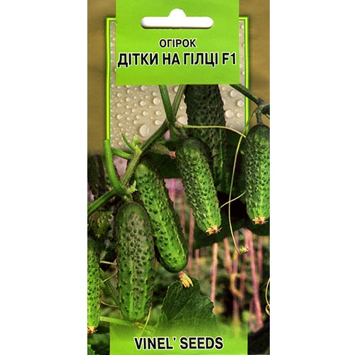 Огірок Дітки на гілці F1 Vinel seeds зображення 1 артикул 95641