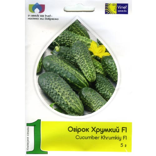 Огірок Хрумкий F1 Vinel seeds зображення 1 артикул 95705