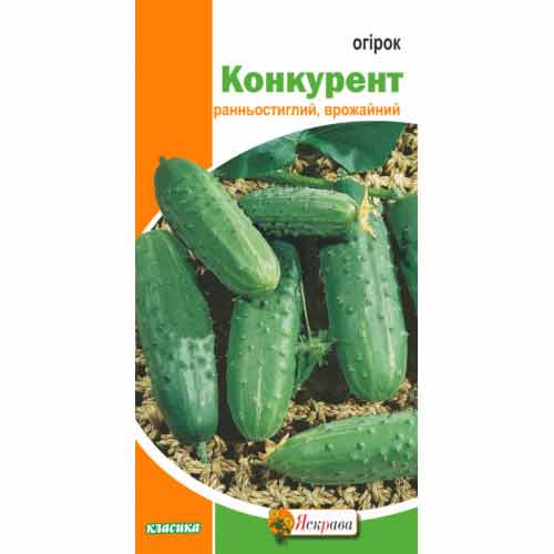Огурец Конкурент Яскрава рисунок 1 артикул 99943