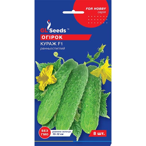 Огурец Кураж F1 GL Seeds рисунок 1 артикул 85696