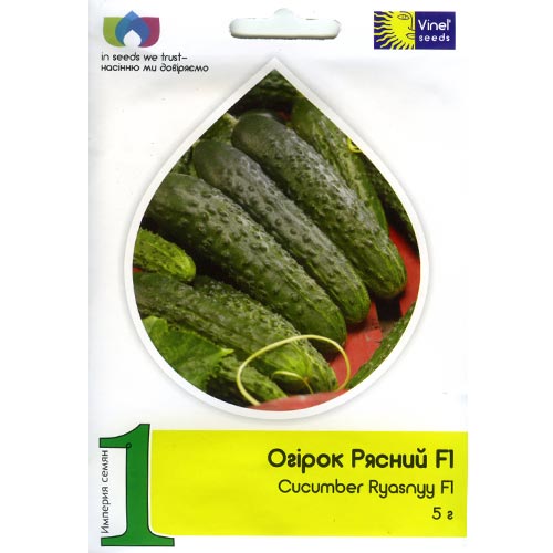 Огірок Рясний F1 Vinel seeds зображення 1 артикул 95680