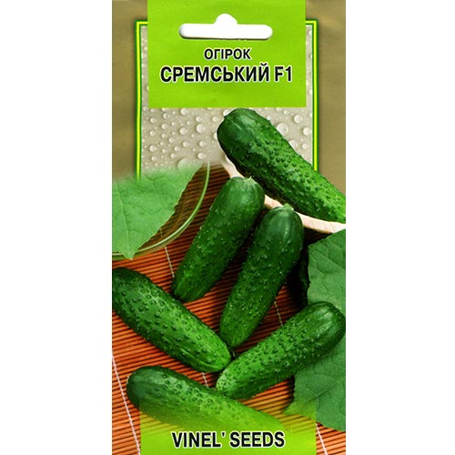 Огірок Сремський F1 Vinel seeds зображення 1 артикул 95693