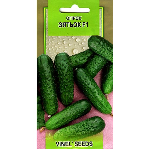 Огірок Зятьок F1 Vinel seeds зображення 1 артикул 95651