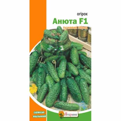 Огірок Анюта F1 Яскрава зображення 1 артикул 77241