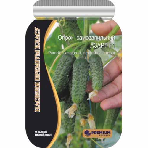 Огірок Азарт F1 Яскрава зображення 1 артикул 90493