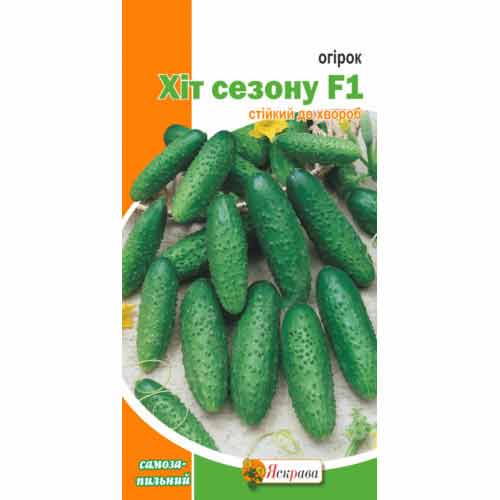 Огірок Хіт сезону F1 Яскрава зображення 1 артикул 72533