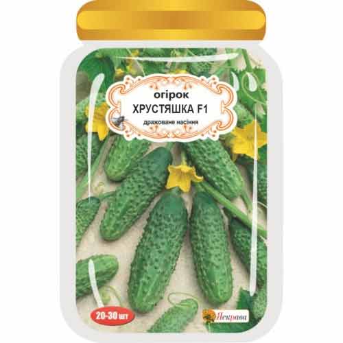 Огірок Хрустяшка F1 Яскрава зображення 1 артикул 72395