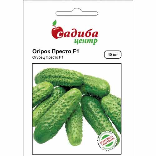 Огурец Престо F1 Садыба центр рисунок 1 артикул 89471