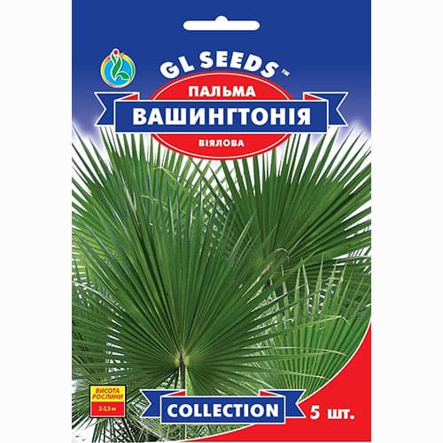 Пальма веерная Вашингтония GL Seeds артикул фото 1 Пальма веерная Вашингтония GL Seeds рисунок 1 артикул 99501