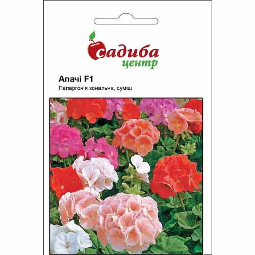 Пеларгония Апачи F1, смесь окрасок Садыба центр рисунок 1 артикул 90776