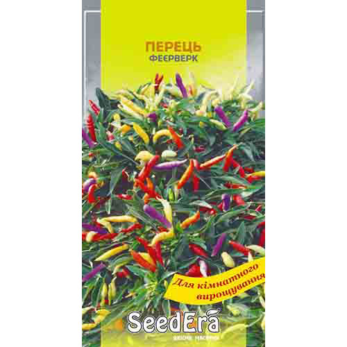 Перец острый декоративный Фейерверк, смесь сортов Seedera рисунок 1 артикул 72920