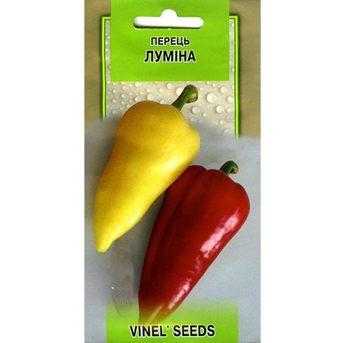 Перец сладкий Лумина Vinel seeds рисунок 1 артикул 95717