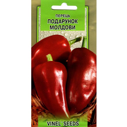 Перец сладкий Подарок Молдовы Vinel seeds рисунок 1 артикул 95721