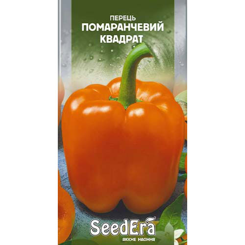 Перець солодкий Помаранчевий квадрат Seedera зображення 1 артикул 77278