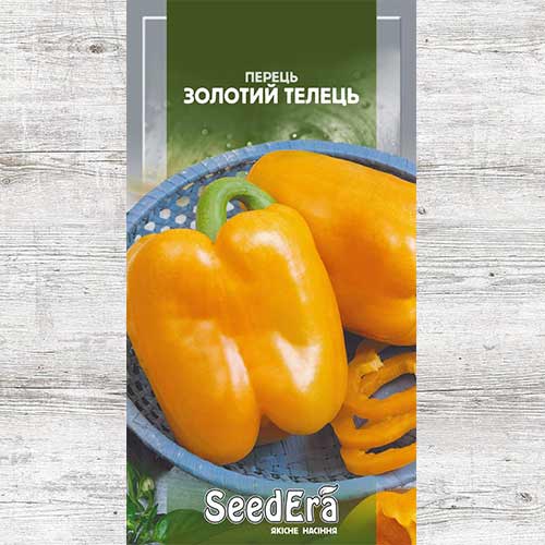 Перец сладкий Золотой телец рисунок 1 артикул 90154