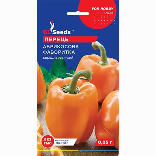 Перец сладкий Абрикосовая Фаворитка GL Seeds рисунок 1 артикул 99667