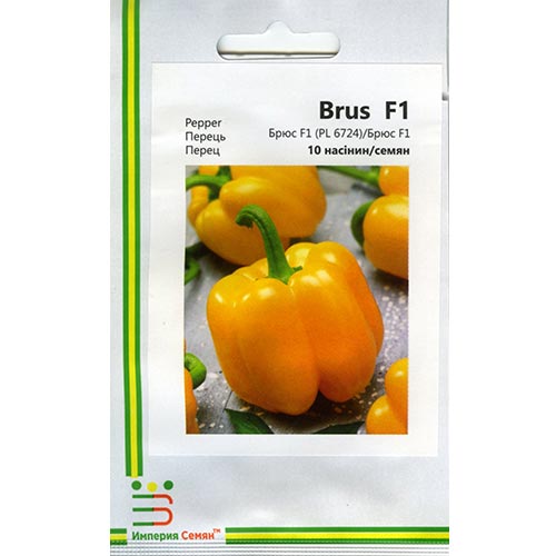 Перец сладкий Брюс F1 Империя семян артикул фото 1 Перец сладкий Брюс F1 Империя семян рисунок 1 артикул 95405