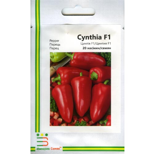 Перец сладкий Цинтия F1 Империя семян артикул фото 1 Перец сладкий Цинтия F1 Империя семян рисунок 1 артикул 95413