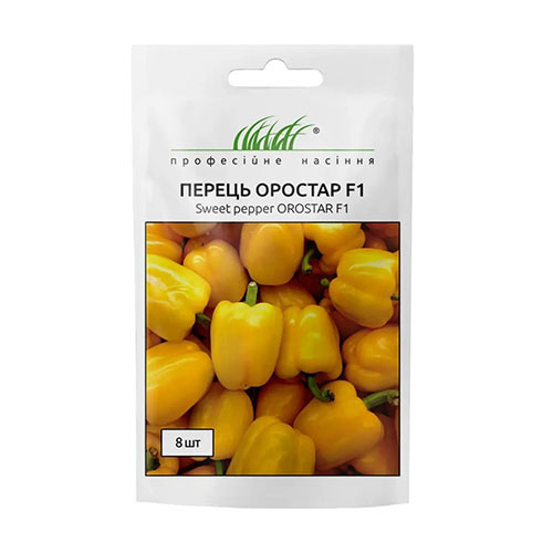 Перец сладкий Оростар желтый F1 Профессиональные семена рисунок 1 артикул 90834