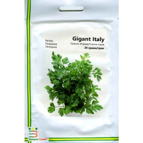 Петрушка листова Гігантелла Імперія насіння 100 г зображення 1 артикул 95280