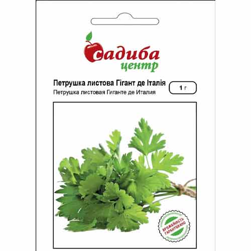 Петрушка листовая Гигант де Италия Садиба центр рисунок 1 артикул 89544