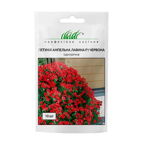 Петуния Лавина красная F1 Профессиональные семена артикул фото 1 Петуния Лавина красная F1 Профессиональные семена рисунок 1 артикул 87575