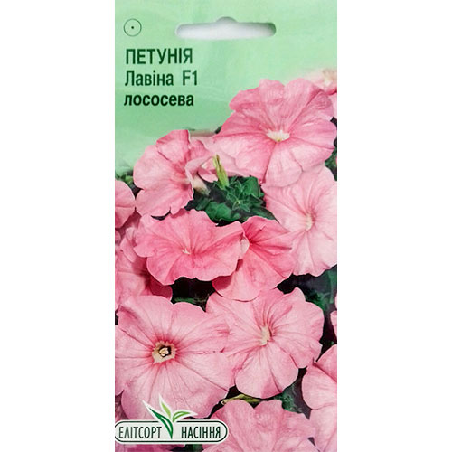 Петунія Лавина лососева F1 Елітсорт артикул фото 1 Петунія Лавина лососева F1 Елітсорт зображення 1 артикул 90598
