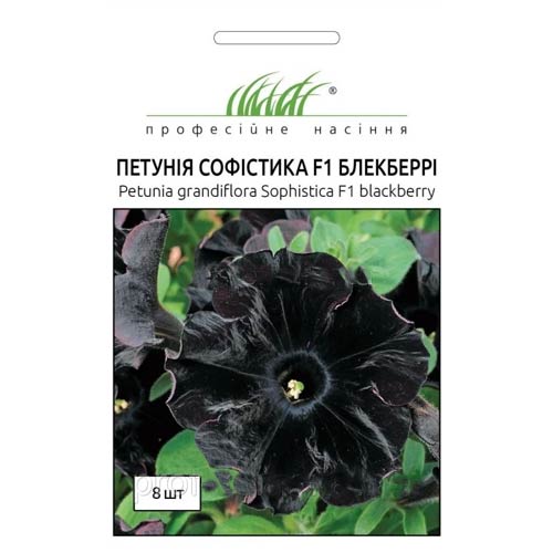 Петуния Софистика Блекберри F1 Профессиональные семена рисунок 1 артикул 72482