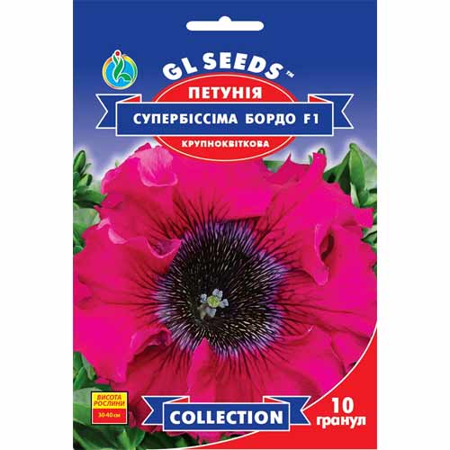 Петуния Супербисима Бордо F1 GL Seeds рисунок 1 артикул 85862