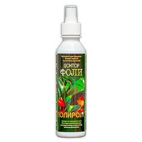 Засіб захисту Аерозоль Доктор Фолі для листя кімнатних рослин артикул фото 1 Засіб захисту Аерозоль Доктор Фолі для листя кімнатних рослин зображення 1 артикул 90715
