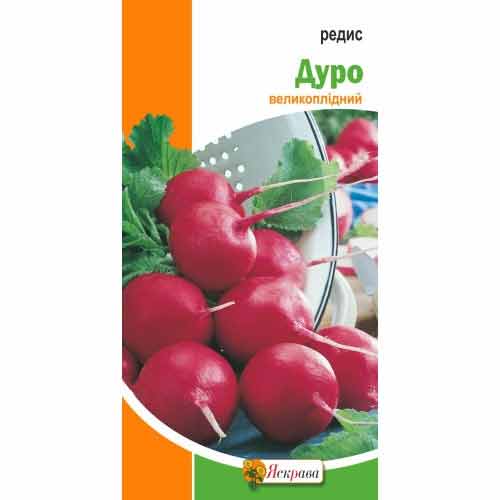 Редис Дуро Яскрава, семена артикул фото 1 Редис Дуро Яскрава, семена рисунок 1 артикул 72501