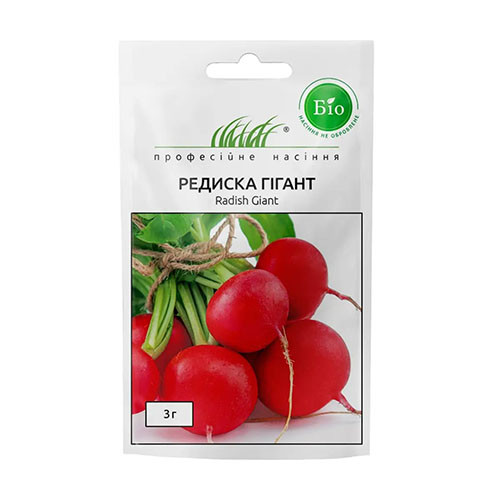 Редис Гигант артикул фото 1 Редис Гигант рисунок 1 артикул 72505