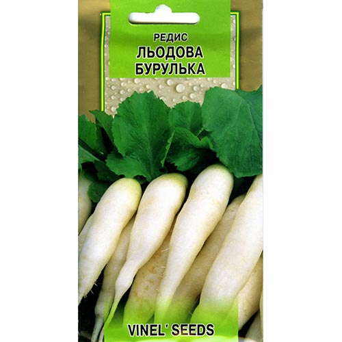 Редис Ледяная сосулька Vinel seeds артикул фото 1 Редис Ледяная сосулька Vinel seeds рисунок 1 артикул 95737