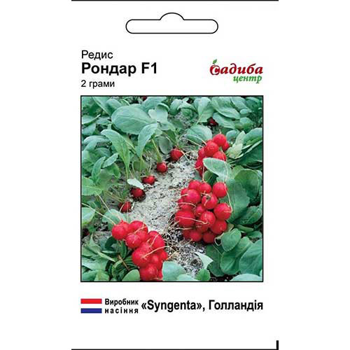 Редис Рондар F1 Садыба центр рисунок 1 артикул 89641